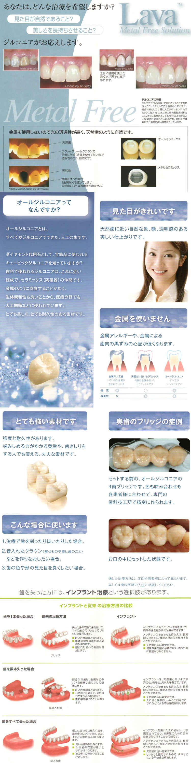 江里口歯科のお知らせ内容