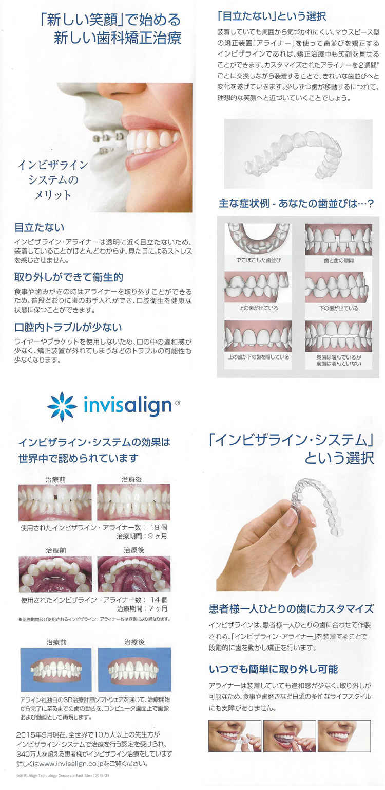 荻原歯科のお知らせ内容
